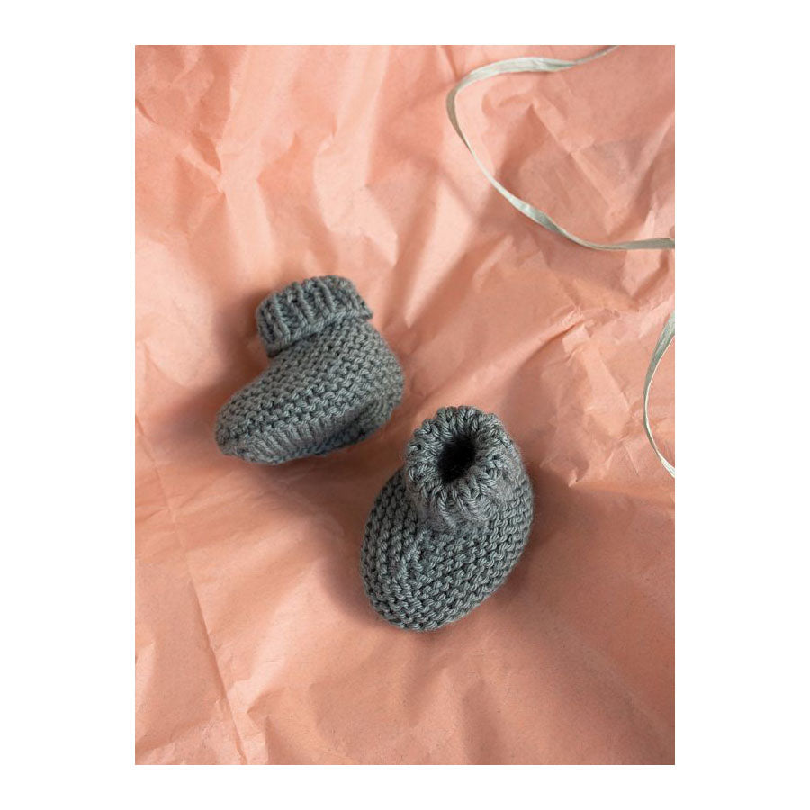 Bloom at Rowan - Hush Bootees for Baby (downloadable PDF)