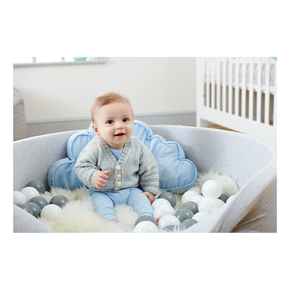 WYS Bubbles Baby Cardigan Pattern (PDF download)