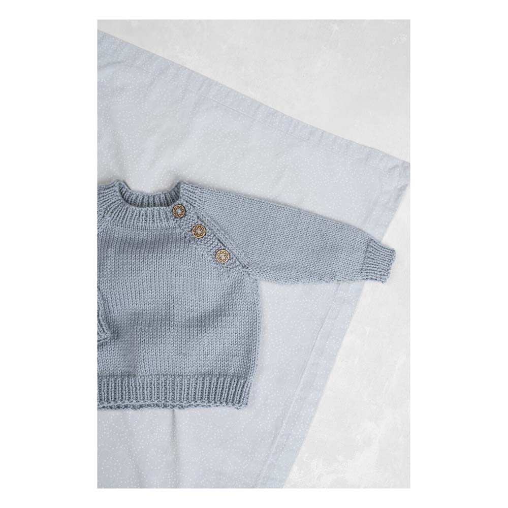 Bizzy Bee Patterns Busy Bee Baby Sweater - Knitting Pattern (PDF download)