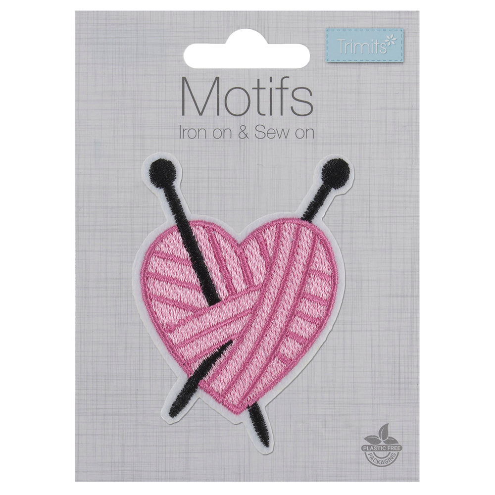 Knitted Heart Motif