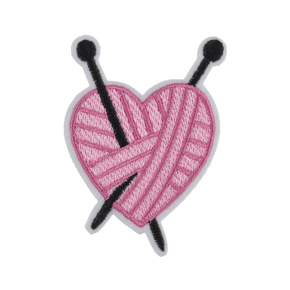 Knitted Heart Motif
