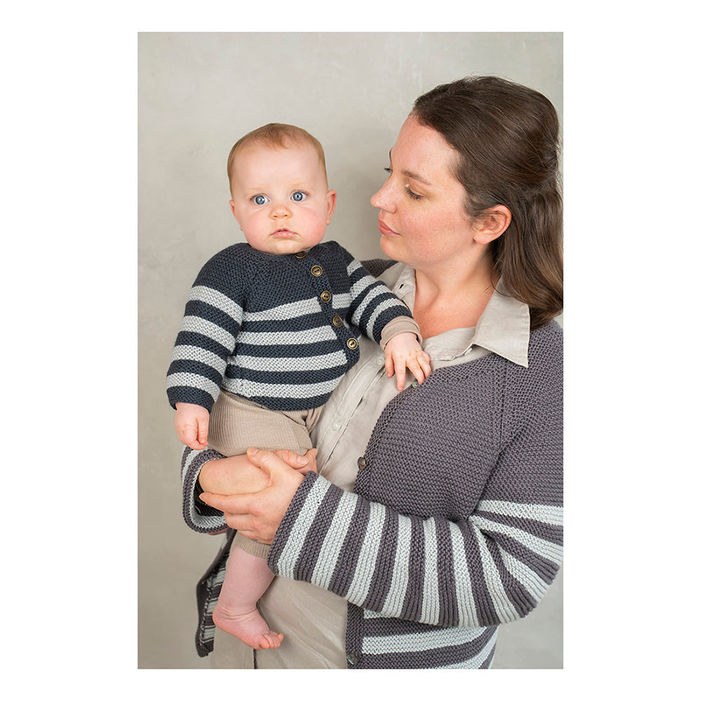 Chime Baby Cardigan - Knitting Pattern (PDF download)
