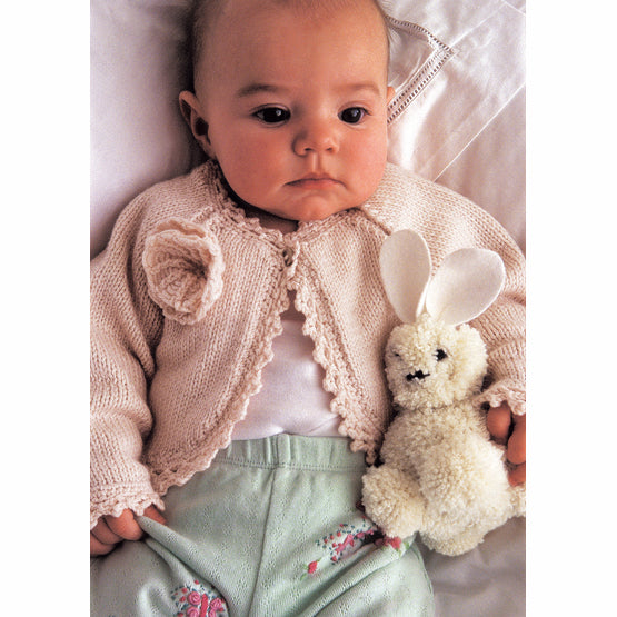 Rowan Elly Baby Cardigan Pattern By Martin Storey (PDF download)