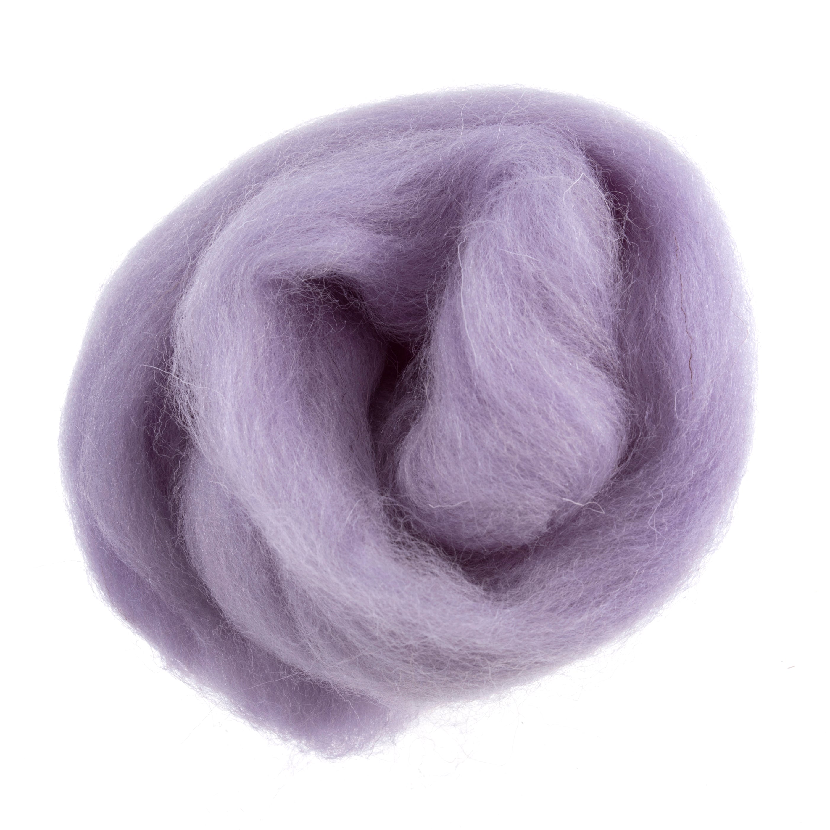 Natural Wool Roving: 10g: Mauve Natural Wool Roving: 10g: Mauve
