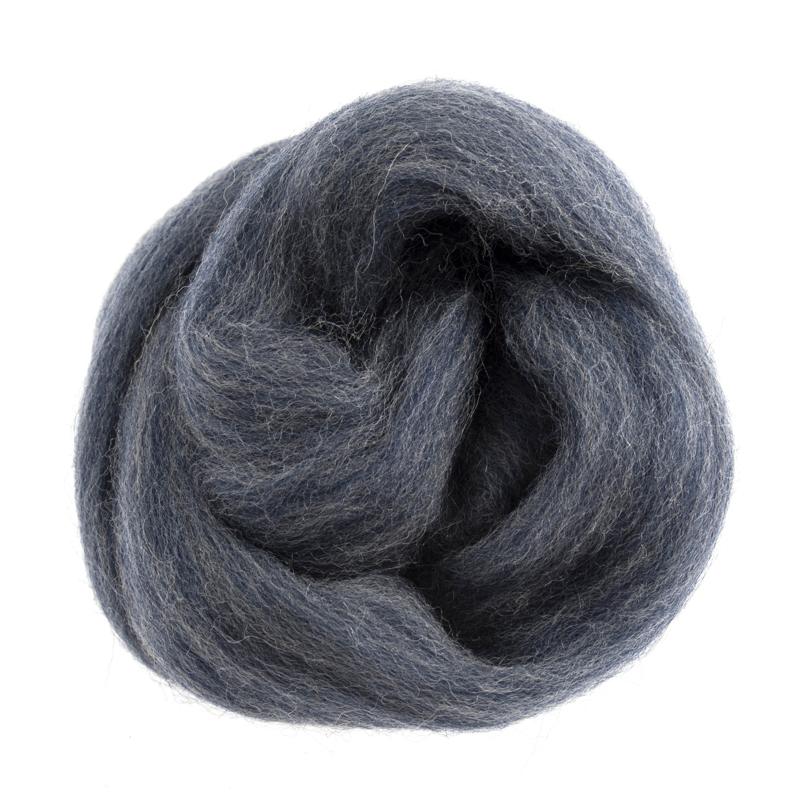 Natural Wool Roving: 10g: Black Natural Wool Roving: 10g: Black
