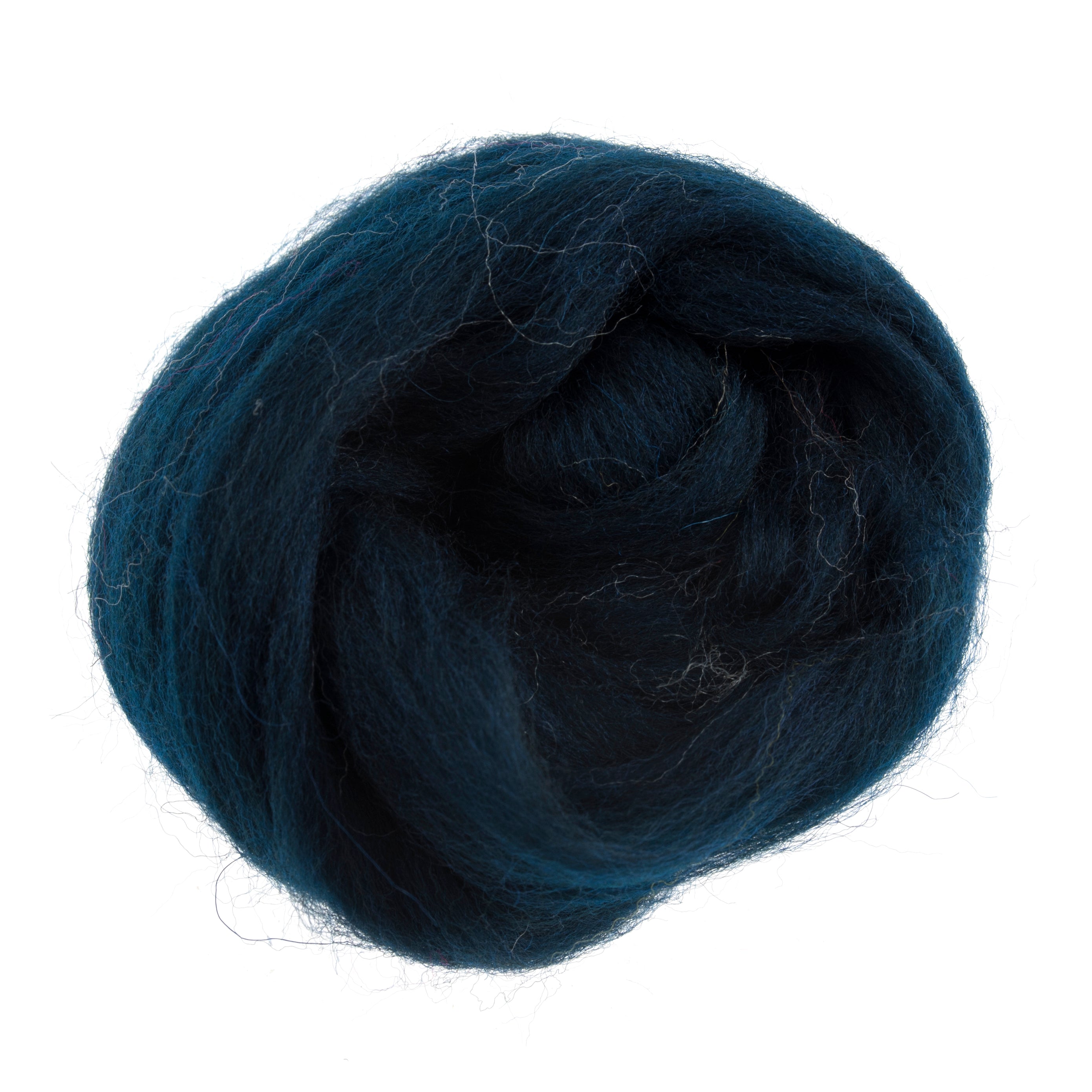 Natural Wool Roving: 10g: Plum Natural Wool Roving: 10g: Plum