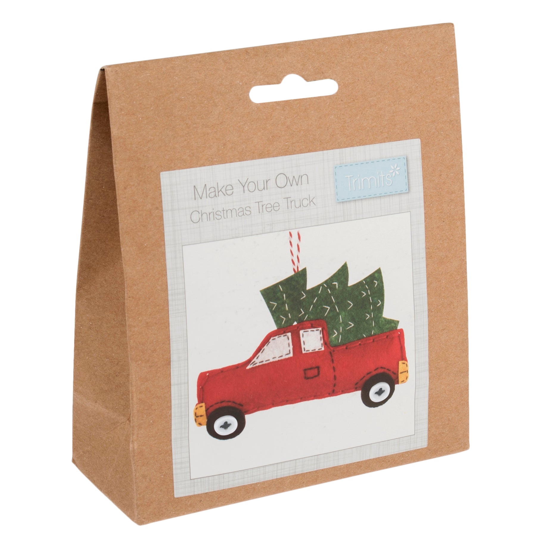 Trimits Make Your Own Felt Christmas Tree Truck
