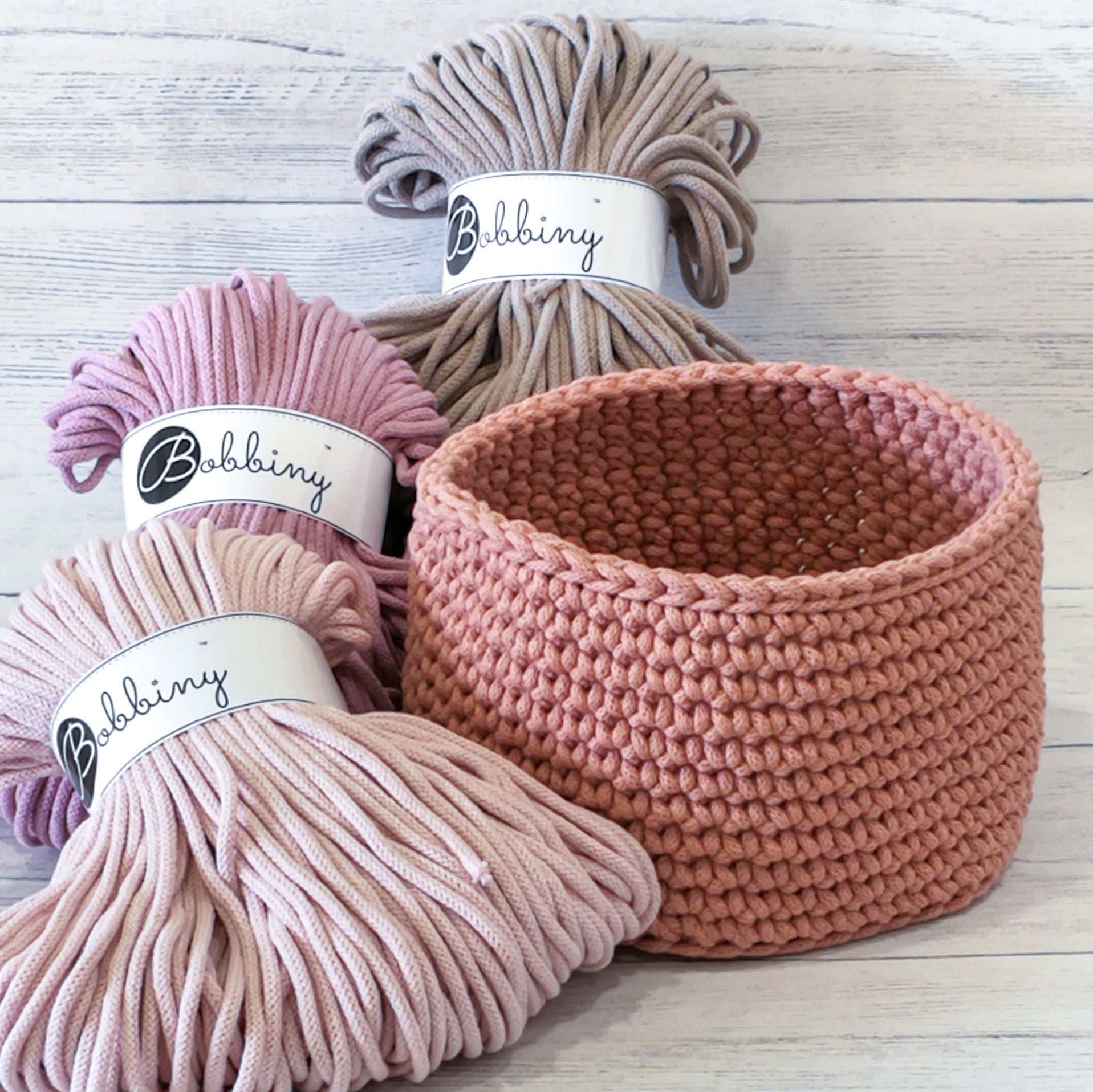 Learn To Crochet - Thingmy Basket Crochet Pattern (PDF Pattern)