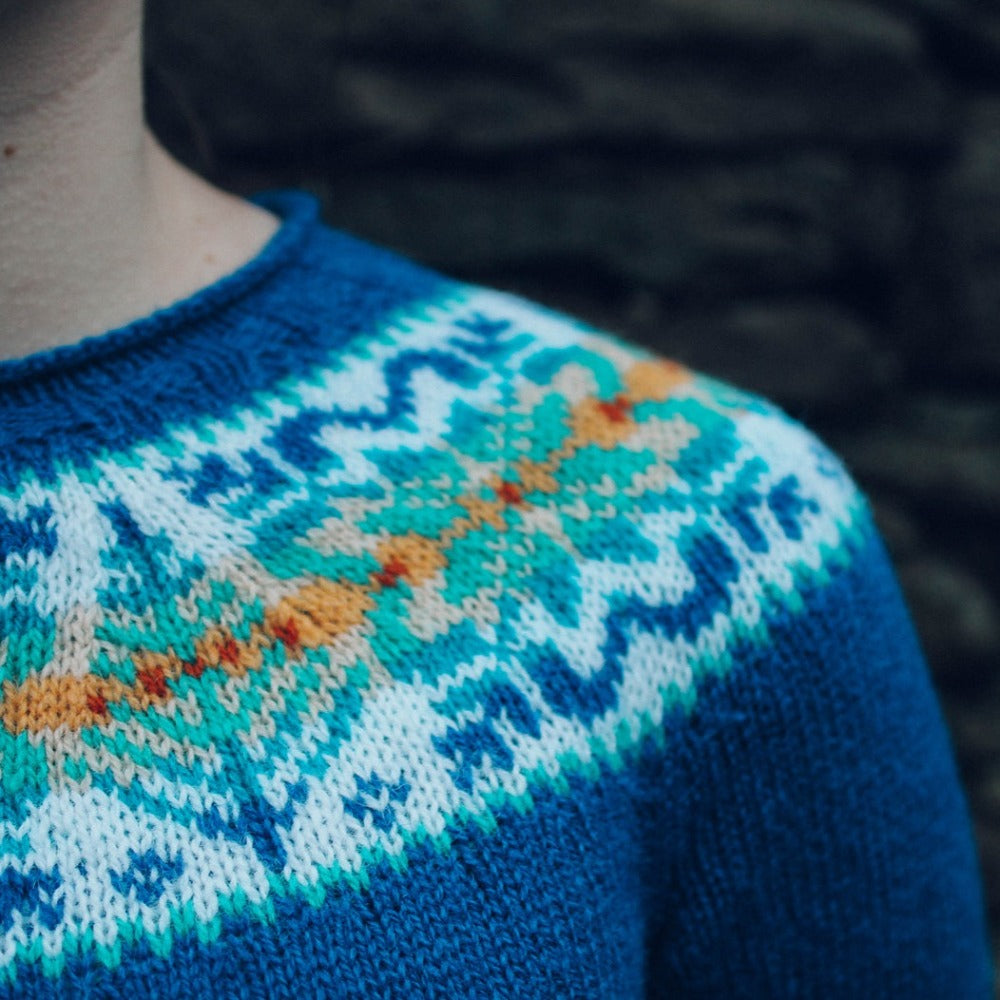 Adenia Yoke Jumper - Knitting Pattern