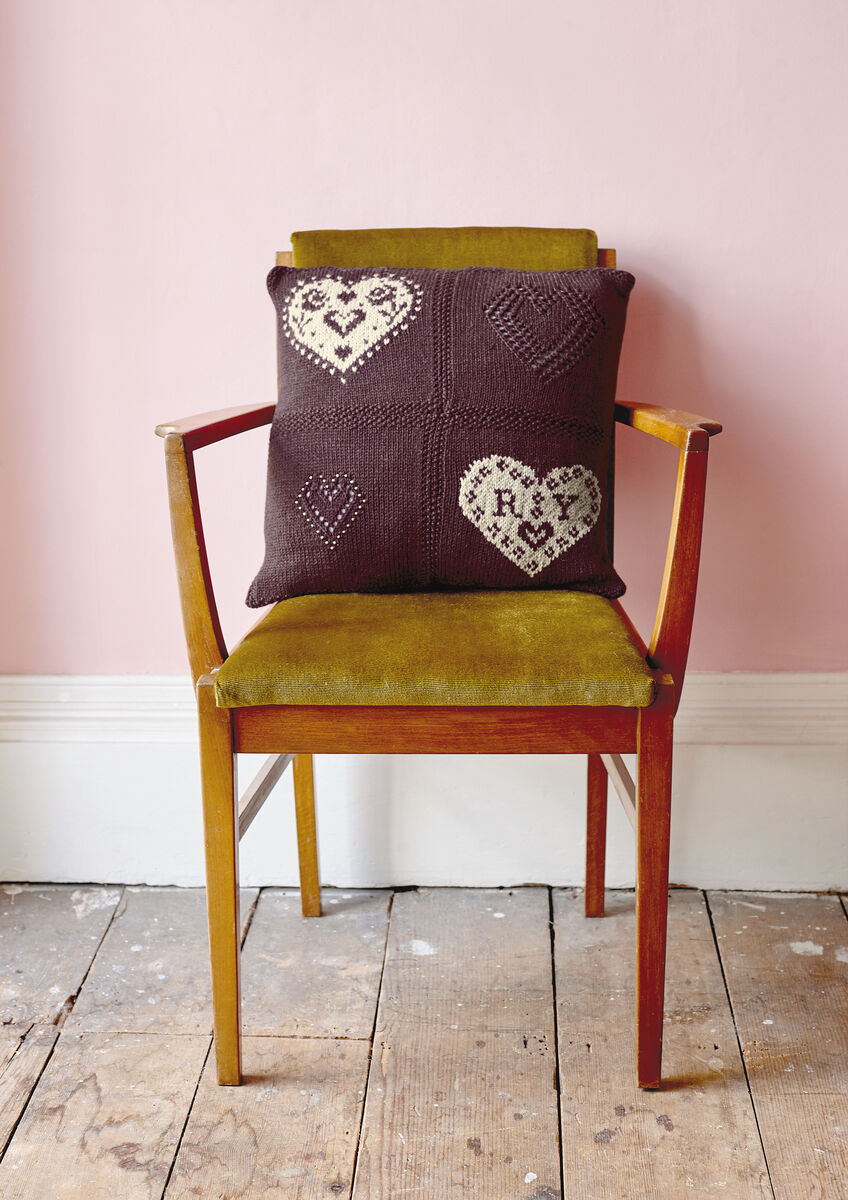 Knitted With Love Cushions & Throw KAL (PDF Download)