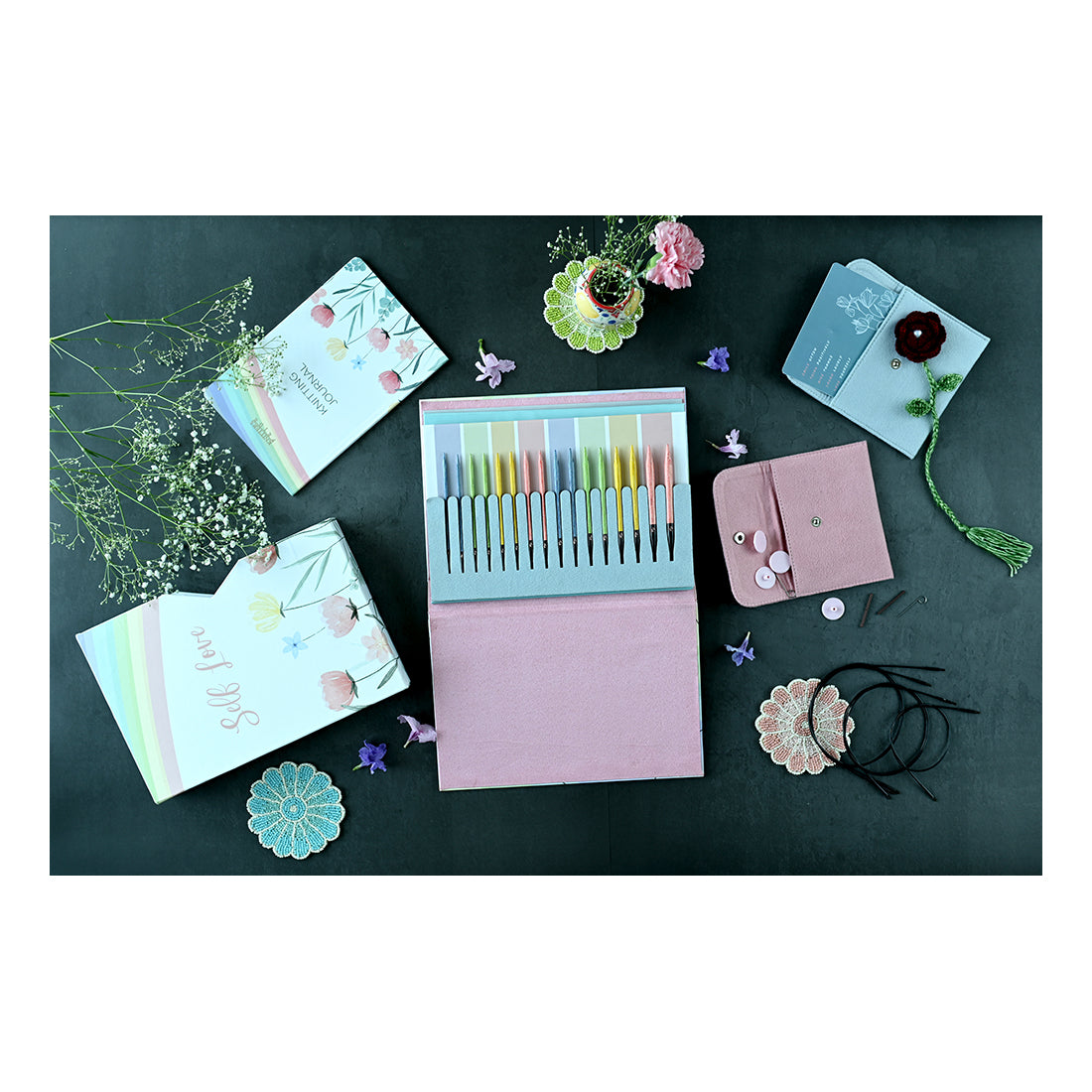 KnitPro Wooden Interchangeable Needles - Self Love Gift Set