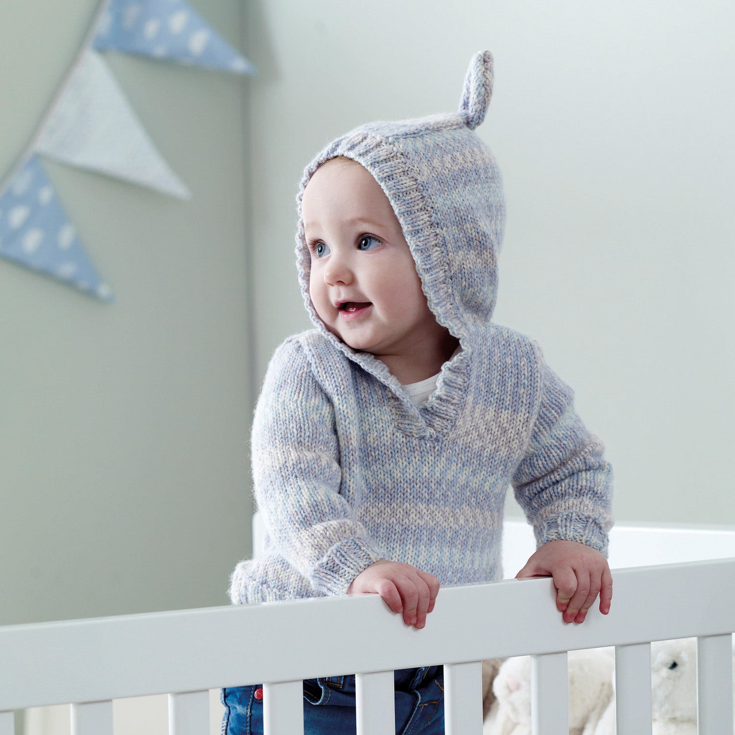 Lil Dreamer Hooded Cardigan or Sweater - Knitting Kit