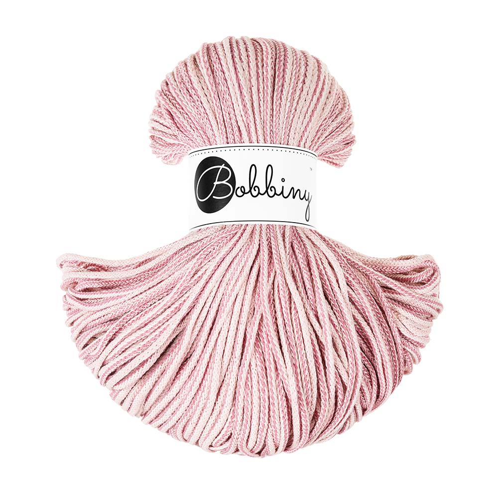 BOBBINY 5 mm Corda Intrecciata Premium Colore Bianco BOBBINY 5 mm Corda Intrecciata Premium Colore Bianco