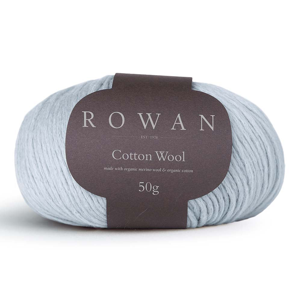 Kit de tricot pour couverture bébé Scottish Raindrops en coton Rowan - Édition limitée