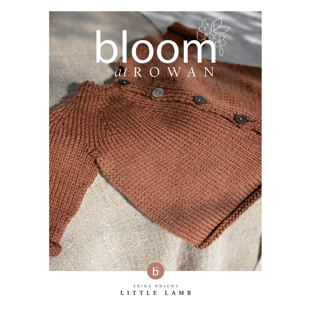 Bloom at Rowan - Little Lamb Cardigan for Baby (downloadable PDF)