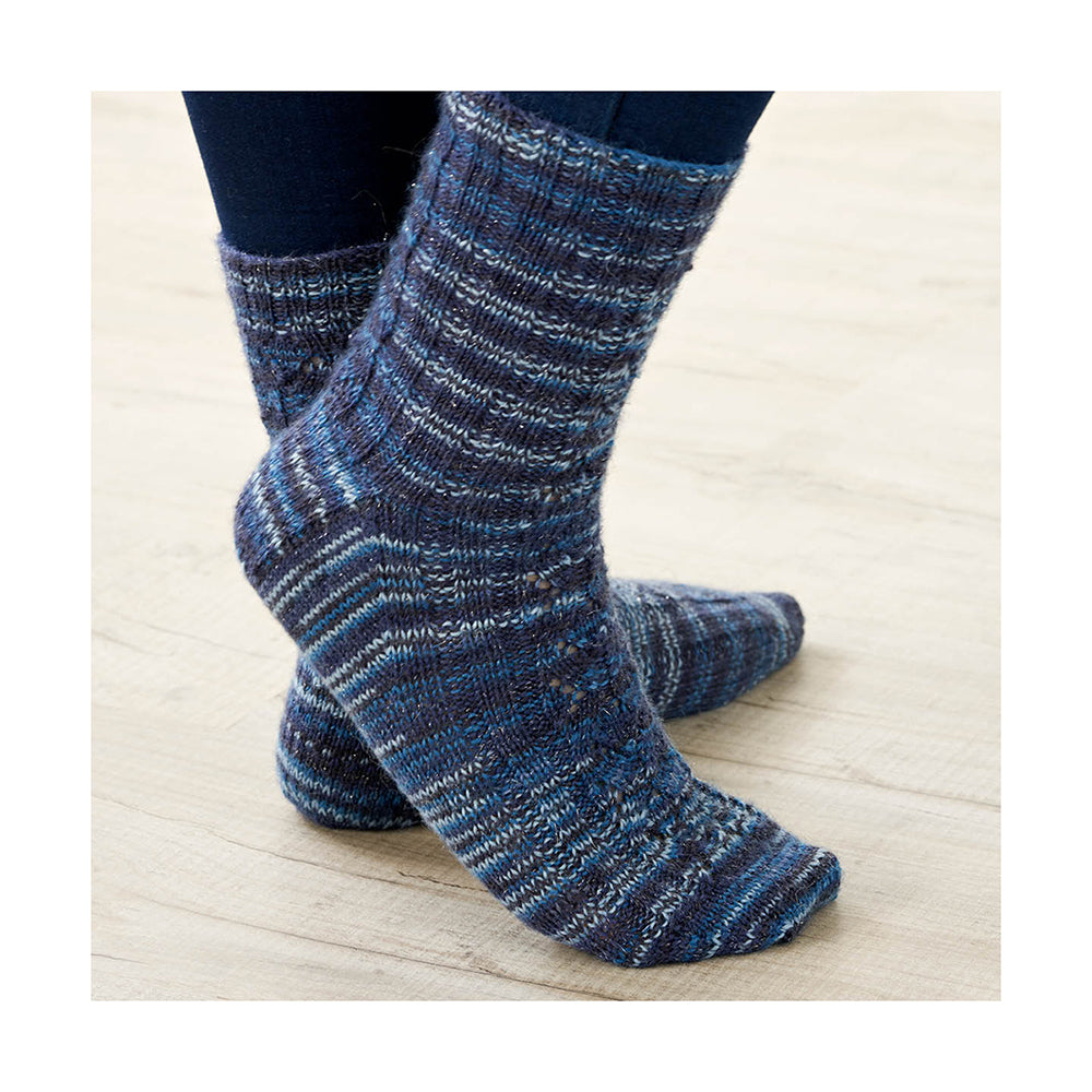 WYS Comet - Knitted Christmas Sock Pattern (PDF Download)