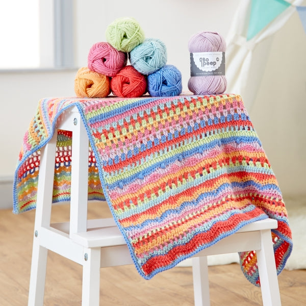 Carousel Baby Blanket - Crochet Pattern