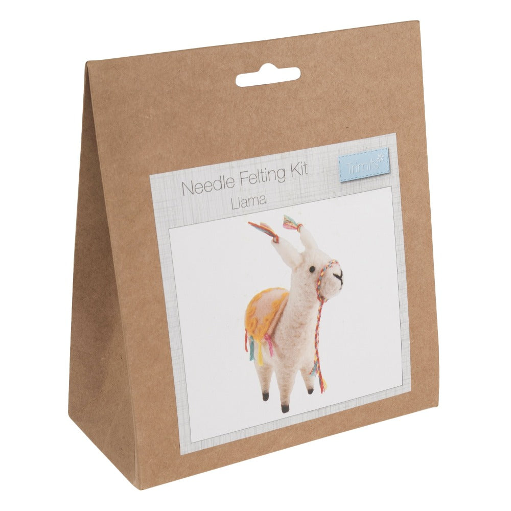 Trimits Make Your Own Needle Felting Kit Llama