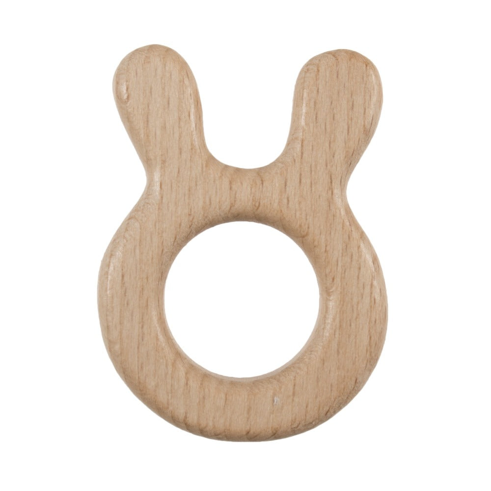 Wooden Bunny Craft Ring