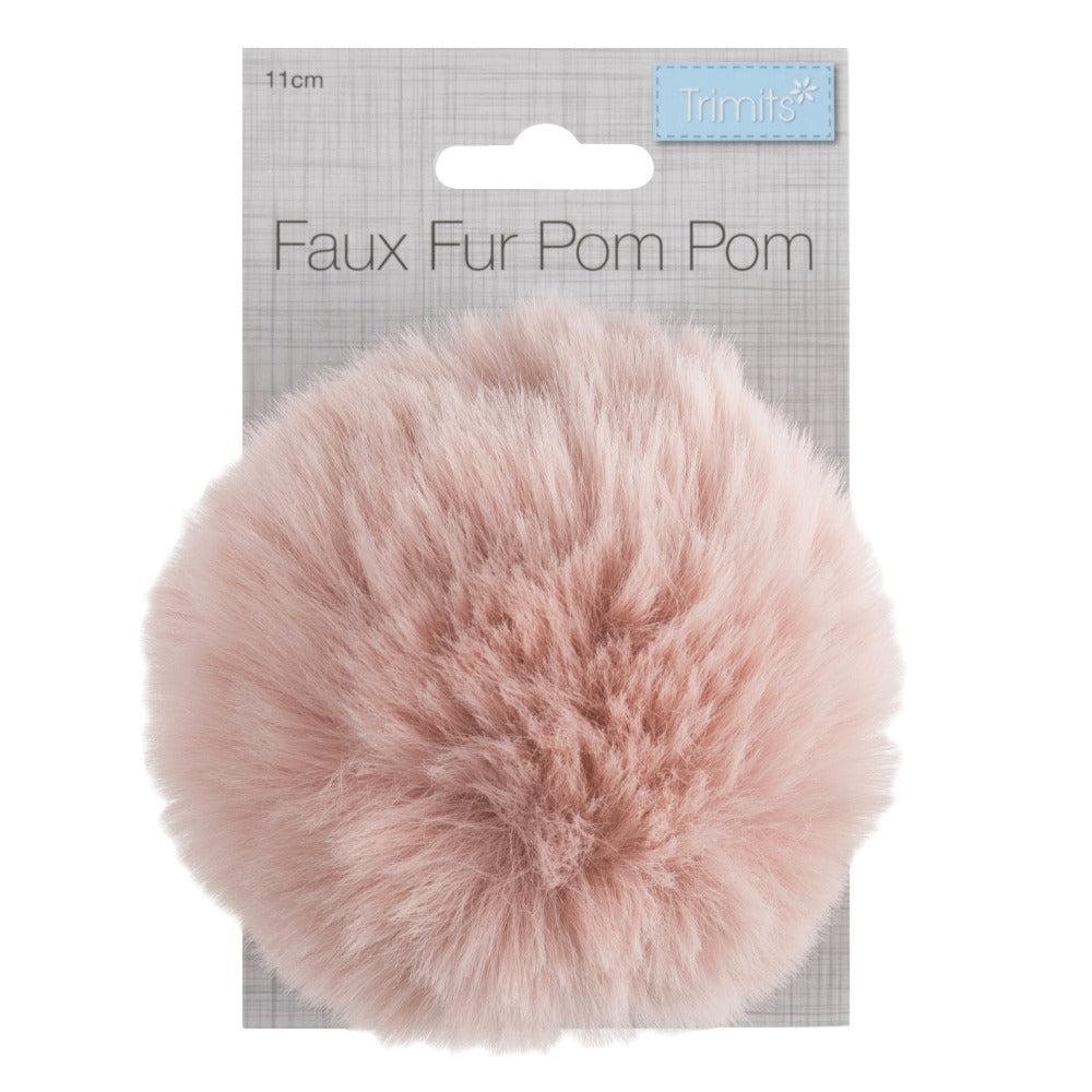 Trimits Faux Fur Pom Pom 11cm