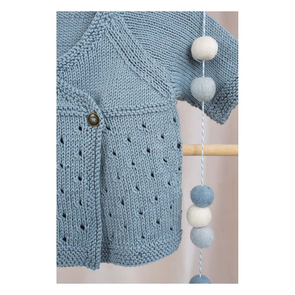 Tig Baby Cardigan - Knitting Pattern (PDF download)