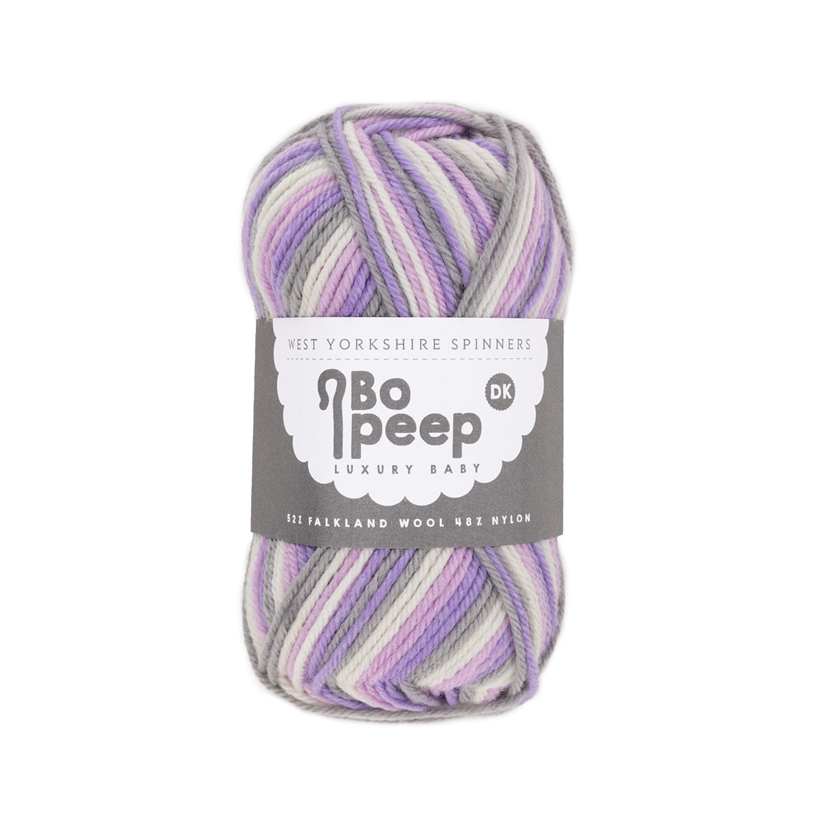 WYS West Yorkshire Spinners Bo Peep Luxury Baby DK yarn ball