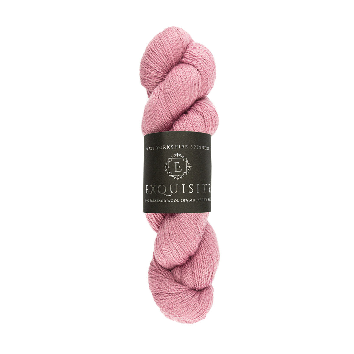 WYS West Yorkshire Spinners Exquisite Lace hank or skein in light pink shade rose 560
