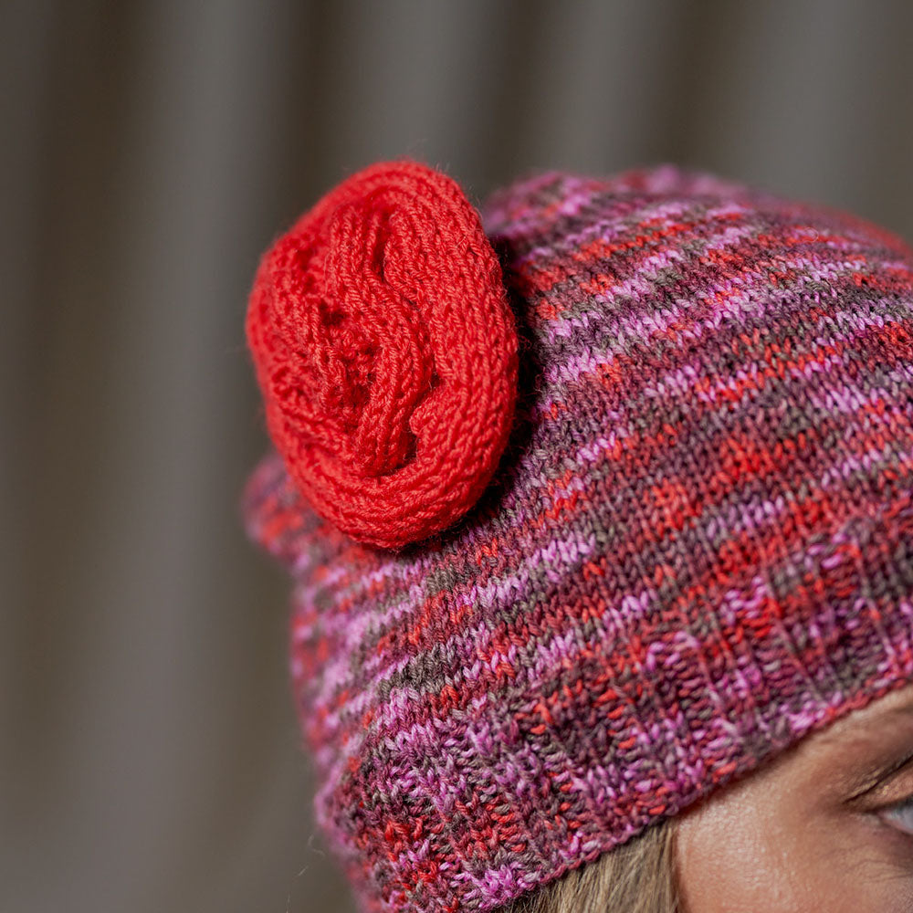 Hayley Knit and Crochet Hats by Zandra Rhodes (downloadable PDF)