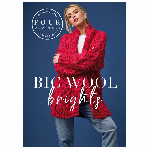 Rowan Big Wool Brights - 4 projects using rowan big wool