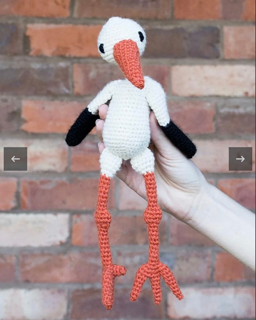 Ina the Stork - Crochet Kit