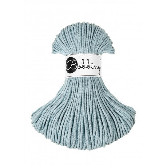 3mm braided Bobbiny cord in colour misty
